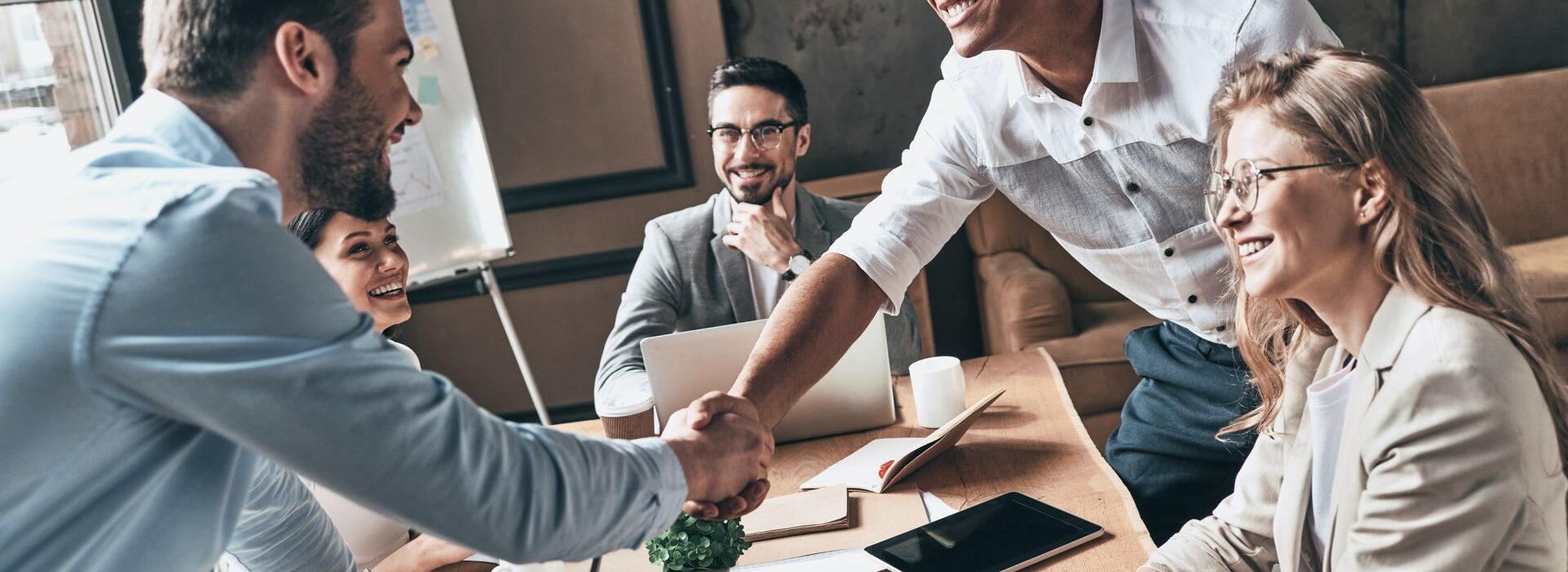 Projektteam bei der gemeinsamen Arbeit